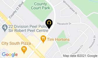 Crown Court Inc in Brampton map