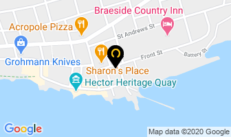 Crown Pizza in Pictou map