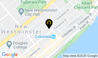 Crown Towers Apartments in New Westminster map