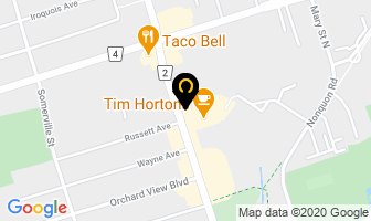 Crown Valley Bakery Inc in Oshawa map