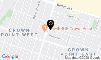 Crows Nest Barbershop in Hamilton map