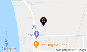 Cruickshank Centre in Corunna map