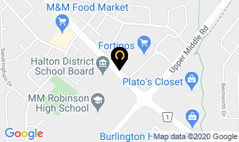 Cruiseshipcenters in Burlington map