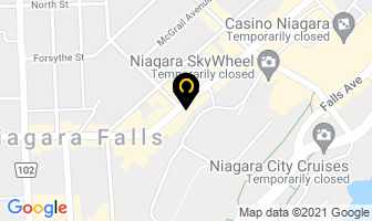 Crunchy Fried Chicken in Niagara Falls map