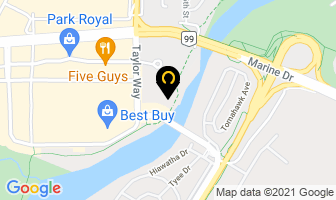 Crystal Clear Technology Associates Inc in West Vancouver map