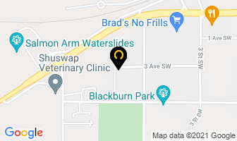 Crystal Glass Canada Ltd in Salmon Arm map