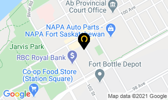 Crystal Glass Canada Ltd in Fort Saskatchewan map