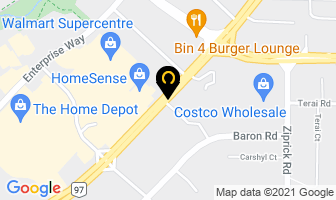Crystal Nail & Spa in Kelowna map