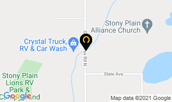 Crystal Truck Wash in Stony Plain map