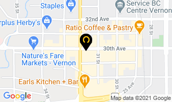 Csc Vernon Parole Office in Vernon map