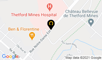 Csss Thetford in Thetford Mines map