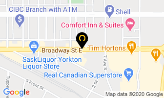 Ctv Television Inc in Yorkton map