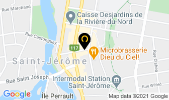 Cub-Centre Urbain Beaut&eacute; in Saint-Jérôme map