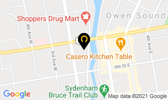 Cuesta Planning Consultants in Owen Sound map