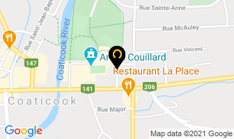 Cuisine L'ang&eacute;lique Inc in Coaticook map