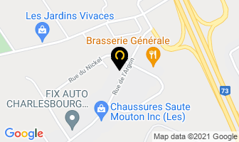 Cuisines Mdm Inc in Ville de Québec map