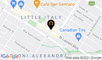 Cuisines Nuenza in Montreal map