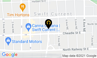 Culham/bowers Funeral Home in Swift Current map