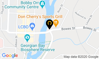 Culligan Water Service in Parry Sound map