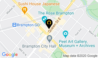 Culture Rising in Brampton map
