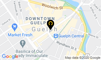 Culture Shock in Guelph map