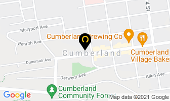Cumberland Cultural Centre in Cumberland map