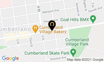 Cumberland Mini Mart in Cumberland map