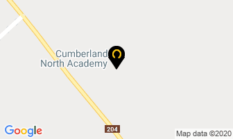 Cumberland North Academy in Amherst map