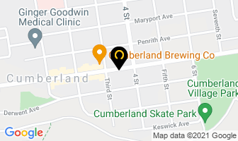 Cumberland Village Bakery in Cumberland map