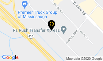Cummins in Timmins map