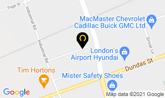 Currie Custom Metal Fabrication in London map
