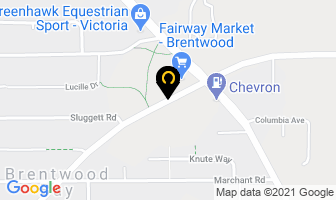 Curtis E Painting Plus in Brentwood Bay map