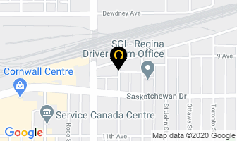 Custom Canvas & Repair in Regina map