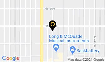 Custom Car Care in Regina map