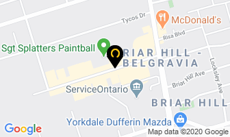 Custom Factory Inc in North York map
