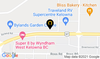 Custom Granite Works Inc in West Kelowna map