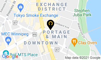 Custom House Currency Exchange in Winnipeg map