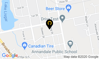 Cutting Edge Signs in Tillsonburg map