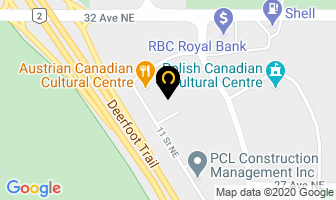 Cybersurf in Calgary map
