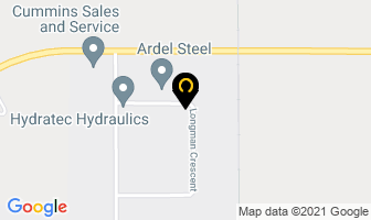 Cyclone Metal Products in Regina map
