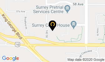 Cyclone Shredding Co Inc in Surrey map