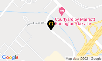 Cyence International Inc in Burlington map
