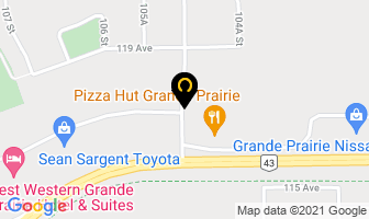 Cygnet Playschool in Grande Prairie map