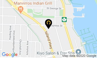 Cypress Gardens Apartments in Nanaimo map