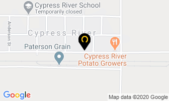 Cypress Motor Inn in Cypress River map