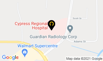 Cypress Regional Hospital in Swift Current map