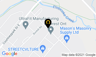 D & E Wood Industries Ltd in Mississauga map