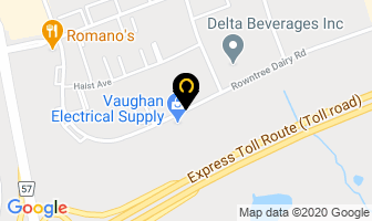 D E L Roofing Equipment And Supplies Ltd in Vaughan map