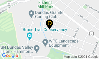 D G Heating & Cooling Inc in Dundas map