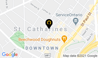D H General Contracting in St. Catharines map